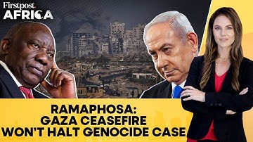 Afrika Selatan Akan Melawan Kasus Genosida Israel Meskipun Ada Gencatan Senjata di Gaza | Firstpost Africa | N18G