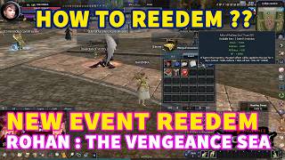 [Leveling Tips &amp; Tricks] HOW TO GET NEW REDEEM CODE - R.O.H.A.N : THE VENGEANCE SEA