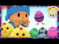 🎨 POCOYO em PORTUGUÊS do BRASIL - Ovos de páscoa coloridos [123 min] DESENHOS ANIMADOS para crianças