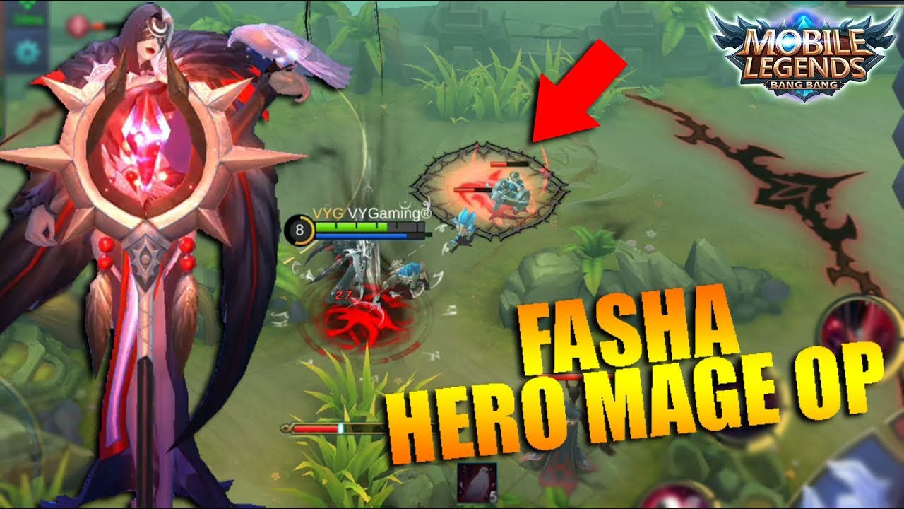 Hero Baru lagi Gila ini Mage OP Banget FASHA  Review 