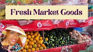 Fresh Market Goods | Eating Whole Food Abroad Is Affordable #trending #mexico #proplantbasedprofile