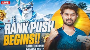 🔥BGMI Live Streaming | Ranked Push to TOP 100 Conqueror | Fast-Paced Gameplay #nooborwat #bgmi