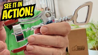 The Best Wine Opener? Heavy Duty Wing Corkscrew Review