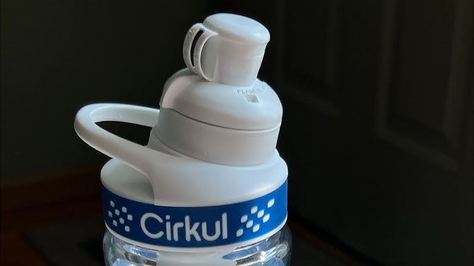  Cirkul 22oz Stainless Steel Water Bottle with 3 Flavor  Cartridges : Home & Kitchen