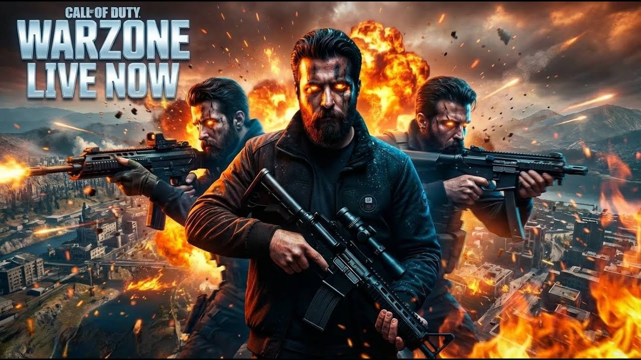 LIVE 🔴 Warzone Resurgence Frenzy ⚡ | Sweaty Lobbies, Wipes & Chaos — Play With Me! | VENOMAD