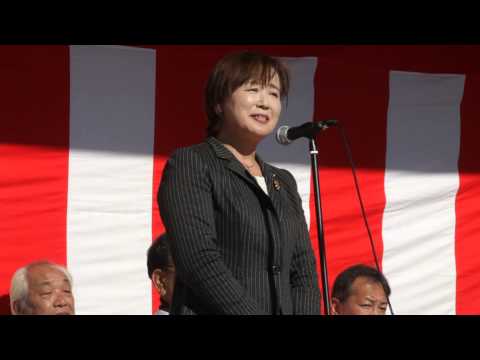 桜井富夫　出陣式20141206
