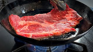 ソースは不要！業務スーパー肉の【牛肩ロース】で最高のステーキを焼く方法