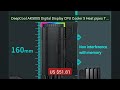 DeepCool AK500S Digital Display CPU Cooler 5 Heat pipes TDP 240W Co... — Top Rated 2026 | Buy Now!