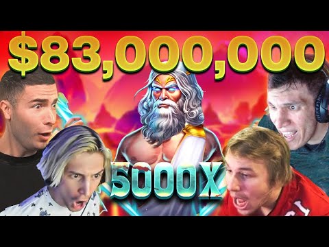 MOST INSANE CASINO WINS OF ALL TIME: Top 10 (xQc, Ayezee, Trainwreckstv)