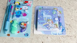 Unicorn and Bts school supplies