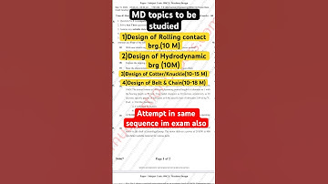 Machine Design Topic Sequence Revealed 🔥 #machinedesign