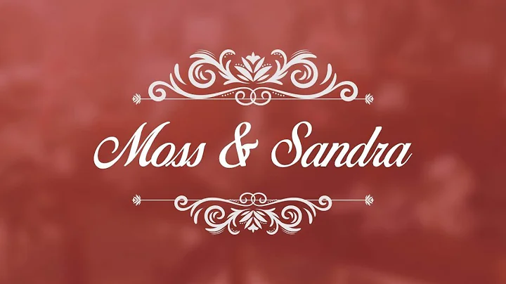 Moss & Sandra Wedding