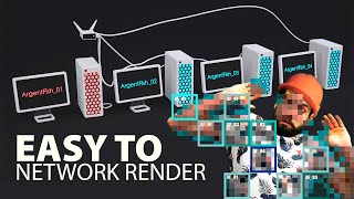 How to use Network Rendering in 3ds max with V-ray and Backburner