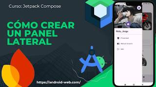 Cómo crear un Panel Lateral en Jetpack Compose [ModalNavigationDrawer]