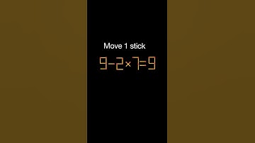 Move 1 matchstick to make equation true | Brain Test #matchstick #braintest #shorts