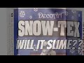 Will It Slime??|Using Snow Tex for Slime|Slime Asmr123