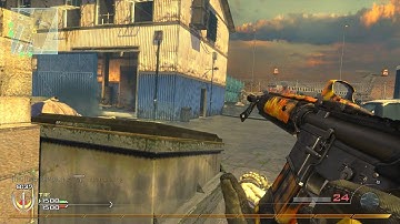 MW2: The Chopper Gunner | M16 Nuke on Scrapyard