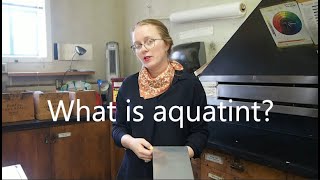 Aquatint Demo with Hannah Skoonberg