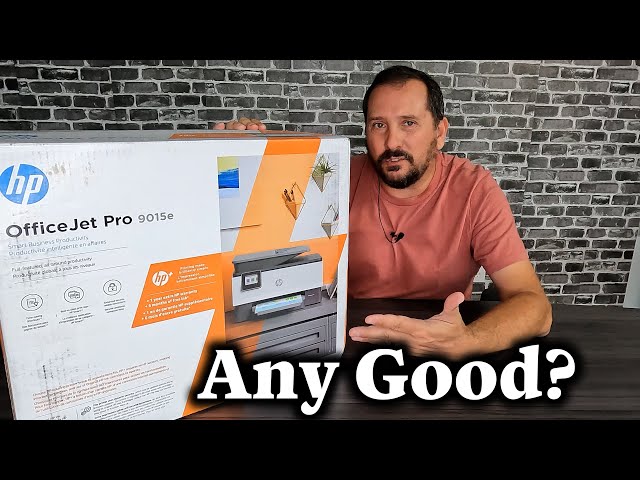 Reviewed: HP OfficeJet Pro 9015e Wireless Color All-in-One Printer 