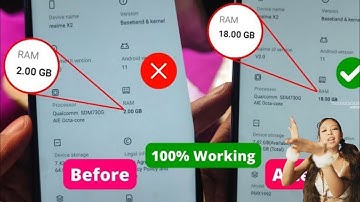 Add 16 GB Extra RAM in Any Phone (Without Root) 😮 New Tricks | bgmi lag fix