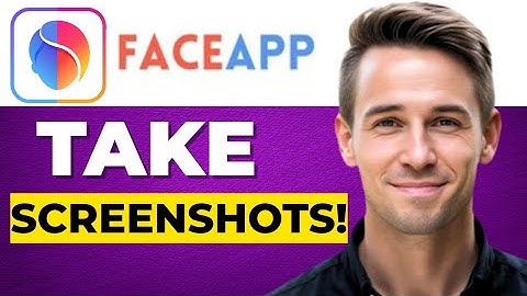 Hoe maak je screenshots in Faceapp (2025)