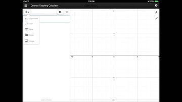 Desmos Graphing Calculator App Demonstration