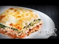 Como hacer lasaña o lasagna casera de ricotta salsa boloñesa espinaca y nuez