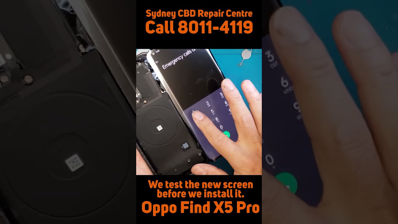 Of course, we need to test it! [OPPO FIND X5 PRO] | Sydney CBD Repair Centre 