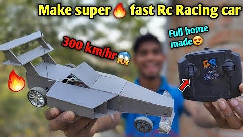 How to make RC racing car 🔥 | AK technical amrit | Summer experiment