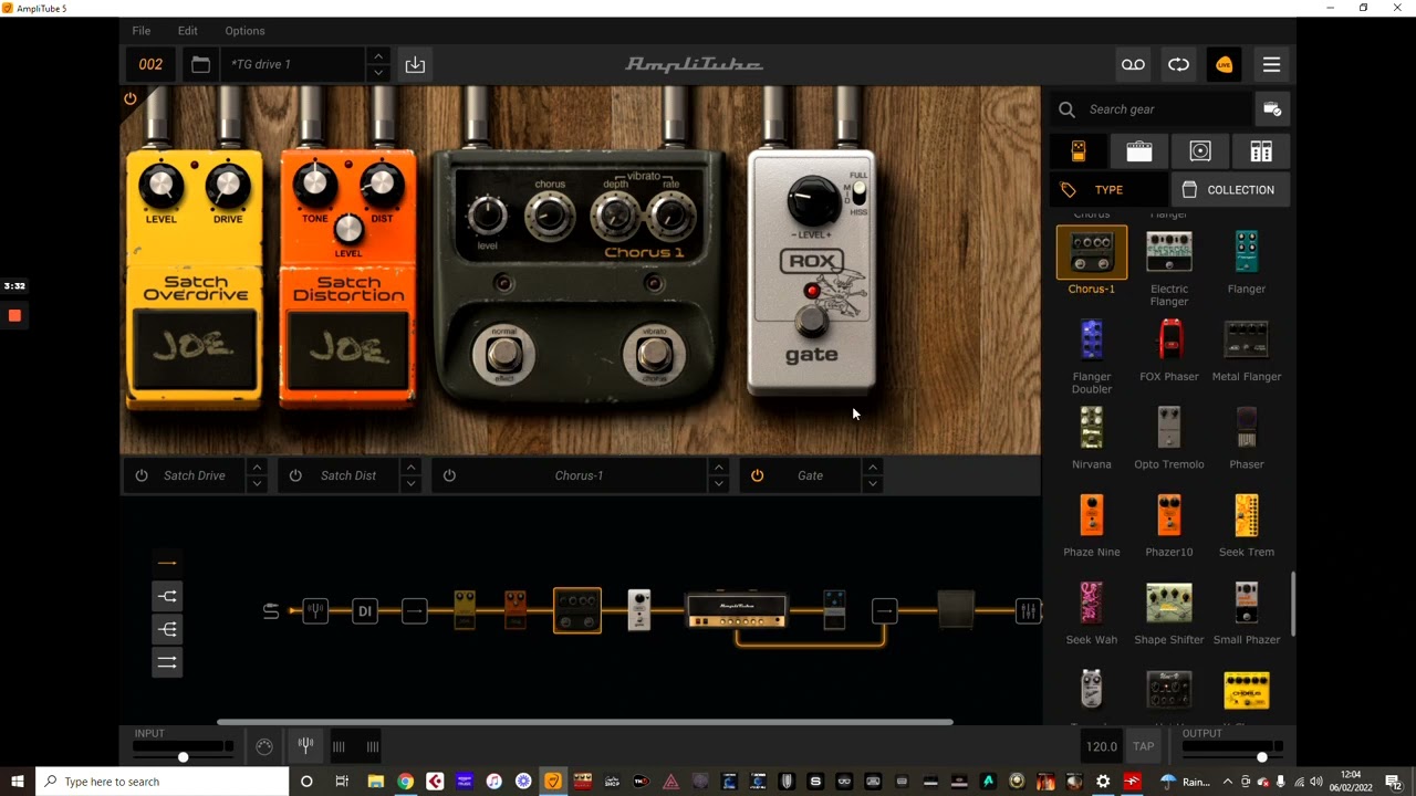 Amplitube 5 , effects assigns in Stomp Mode YouTube