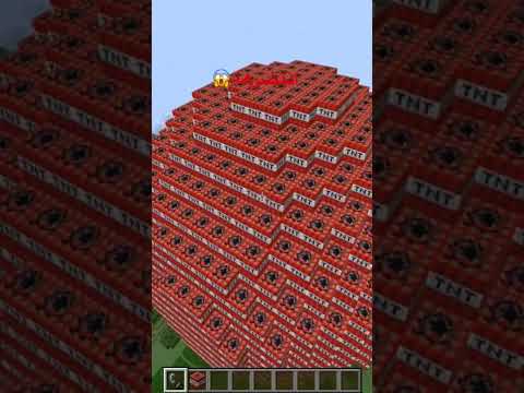 تفجير كوكب كامل من التي ان تي في ماين كرافت شوفو شنو صار   ماين كرافت