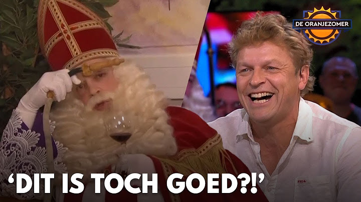 De Oranjezomer-tafel geniet van hoogtepunten van Directeurtje als Sinterklaas bij Vandaag Inside