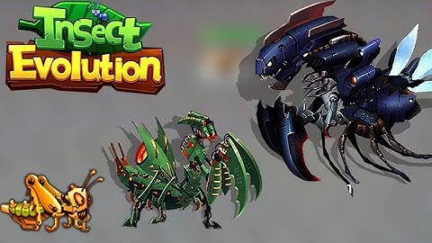Insect Evolution Full Gameplay Android & IOS ( Part 1232 Advanced : Machinery )