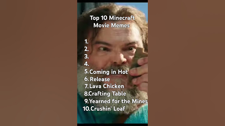 10 Best Minecraft Movie Memes #memes #funny #minecraftmovie  #movie #bestminecraftclips