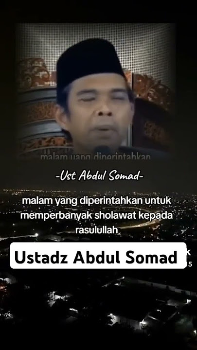 Ustadz Abdul Somad | Malam Jum'at rajanya malam #ceramah #uas #pengajian #gusbaha