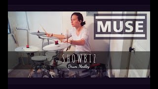 Muse - Showbiz // DRUM MEDLEY