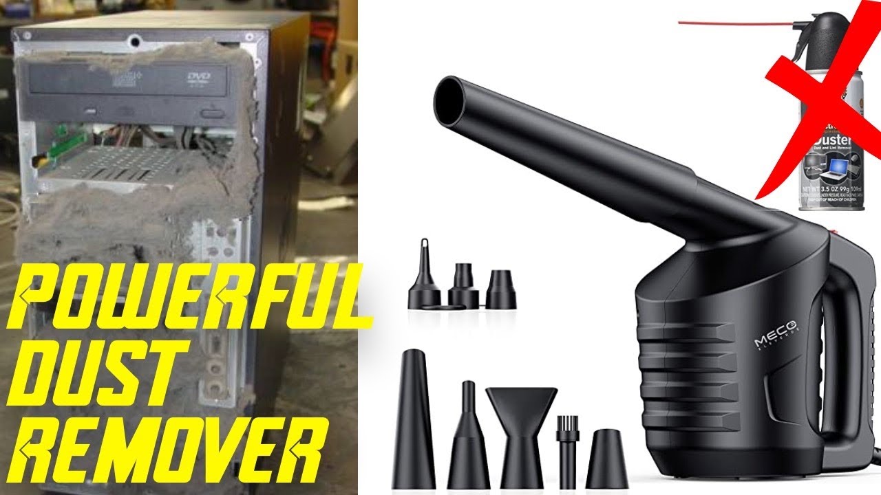 How to CLEAN Old Computer with Meco Dust BUSTER! IT BLOWS! YouTube