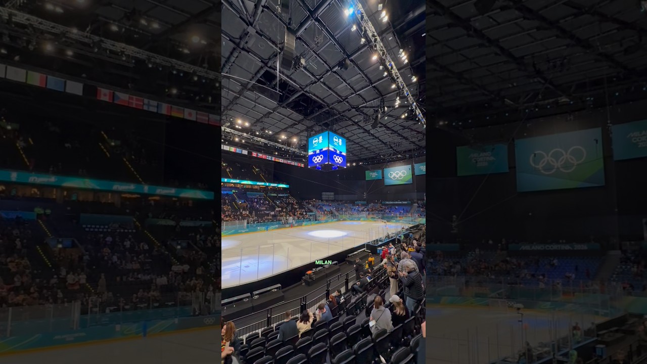 2026 Olympic ice hockey arena tour - YouTube