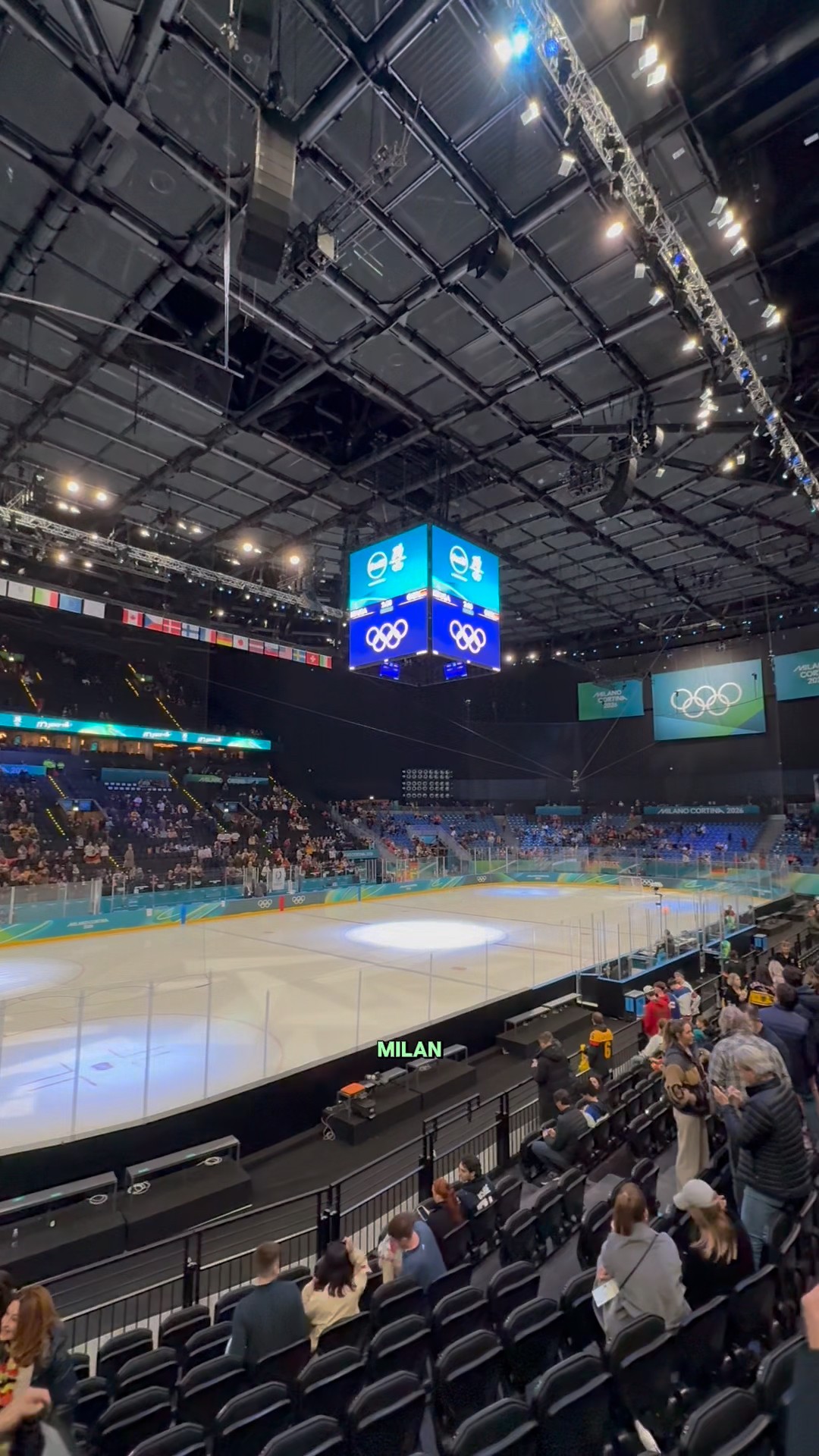 2026 Olympic ice hockey arena tour - YouTube