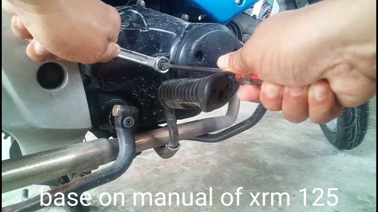 paano mag adjust ng clutch xrm 125 YouTube