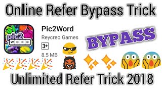 ( #noroot ) Pic2Word App Refer Bypass Script // OTP bypass //  Pic2Word Unlimited Refer  Script // screenshot 5