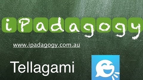 iPadagogy - App Review - Tellagami Video Tutorial