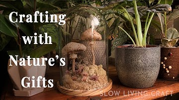 From Forest Finds to Handmade Treasures | Slow Foraging & Autumn Crafting | Central Portugal