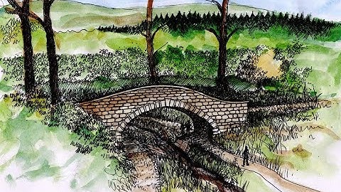 Living Stone Dry Stone Bridge. Phase 2.