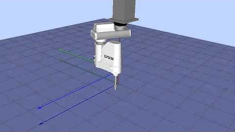 Epson RC+ Simulator. 