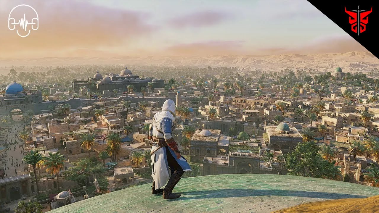 ASMR | Sound from Top City | RAY-TRACING Ultra Realistic Graphics  RTX 4090Ti Super