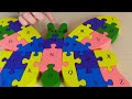ABCD butterfly puzzle Learn Alphabet Азбука учим Английский алфавит