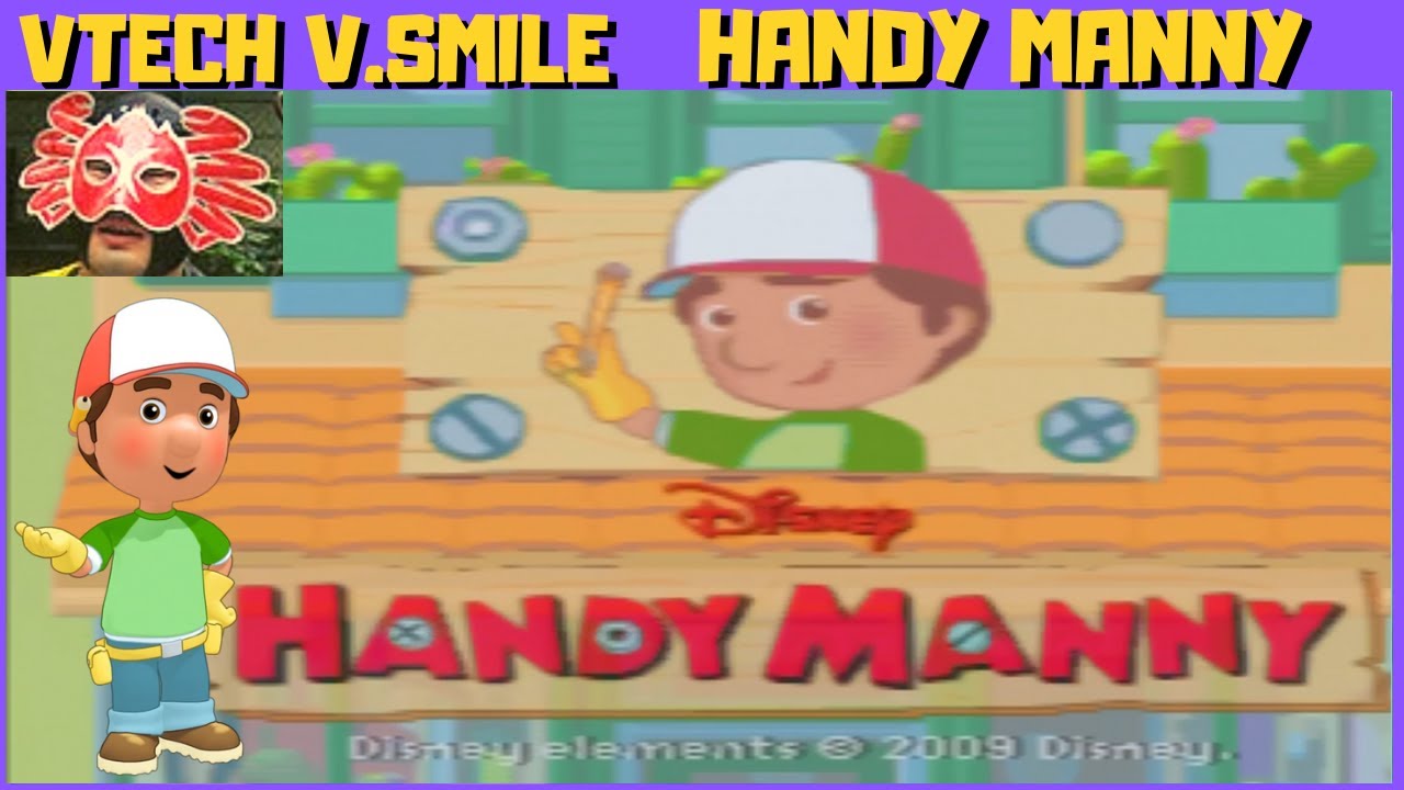 Handy Manny (VTech V.Smile) Learning Adventure and Zone - YouTube