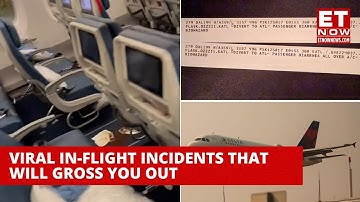 Delta Airlines Forced To Take U-Turn Over Diarrhea Incident | Gross Flight Experiences
