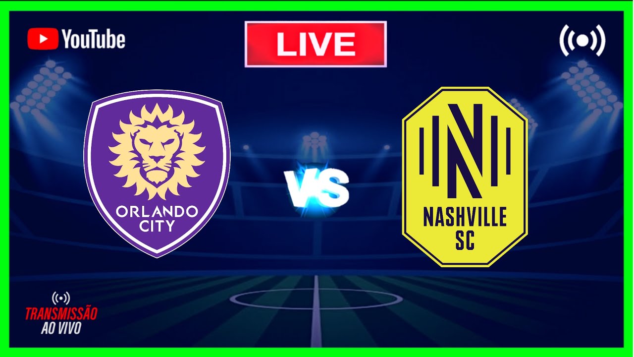 MLS: Assista ao vivo e de graça ao jogo Nashville SC x Orlando City